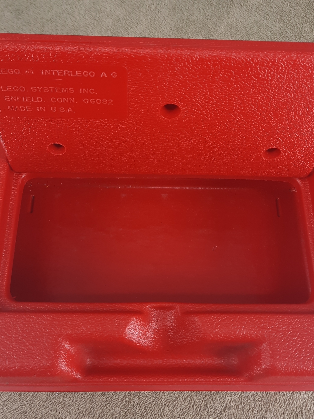 LEGO Red Storage Carry Case - Picture 7 of 9